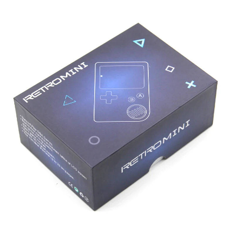 

Retro Game Console 32 Bit Portable Mini Handheld Game Players Built-in 36 For GBA Classic Games Best Gift For Kids+8gb tf cards