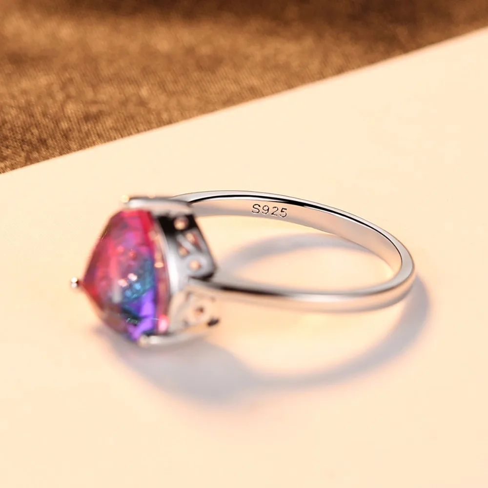 INALIS Новый старинное кольцо на палец S925 Стерлинговый Серебряный декор один