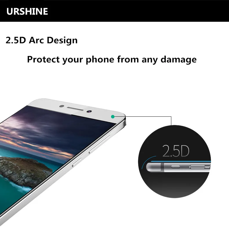 Для Letv Le 1 Pro One X800 ударопрочный 9H 2.5D нано-Покрытие Закаленное стекло Защитная