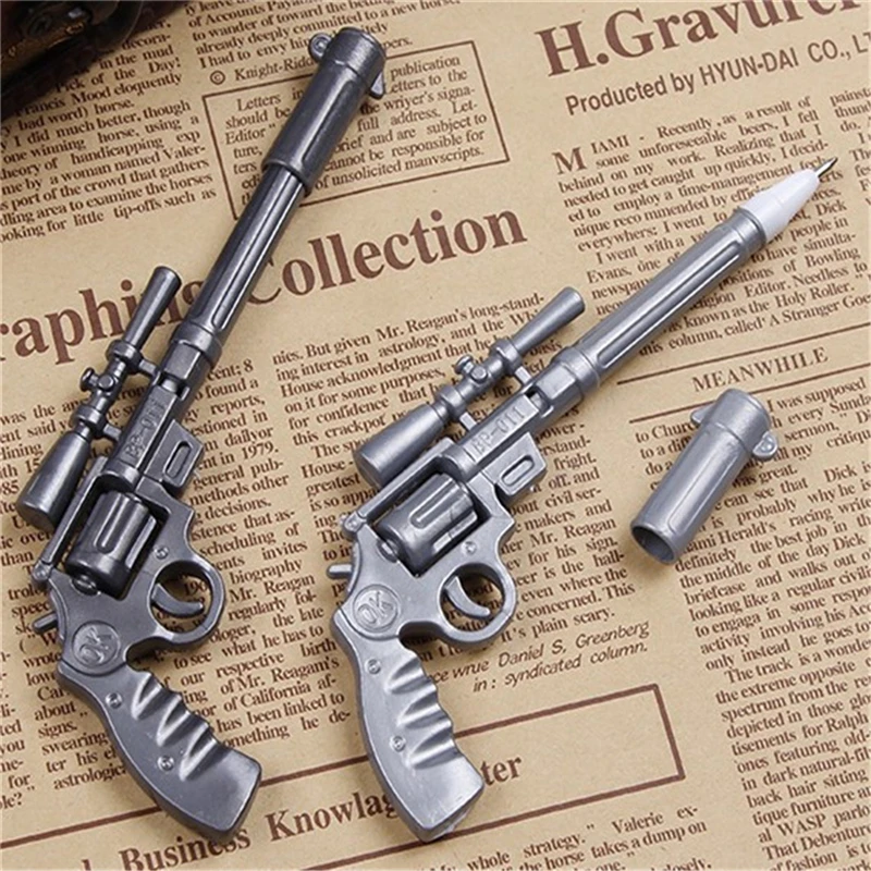 2 предмета Roscoe Fiveshooter пистолет Шариковая Ручка-Новинка Канцелярские милые