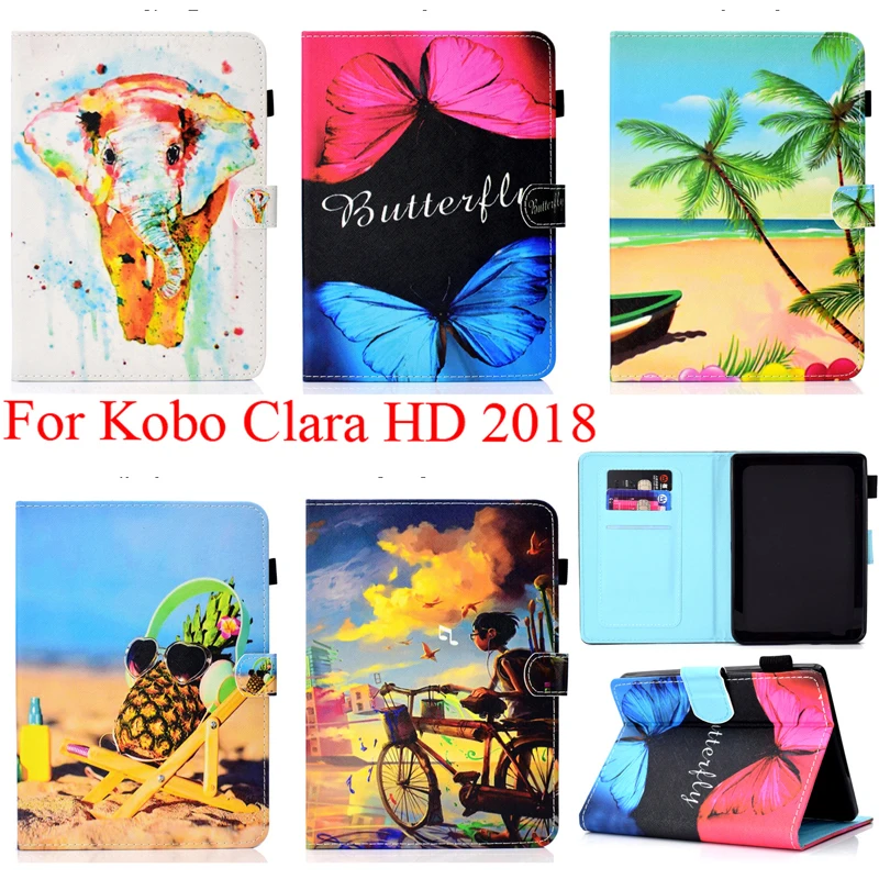 Чехол Prorector для Kobo Clear HD 2018 чехол пляжа бабочки ананаса велосипеда с принтом koboclear