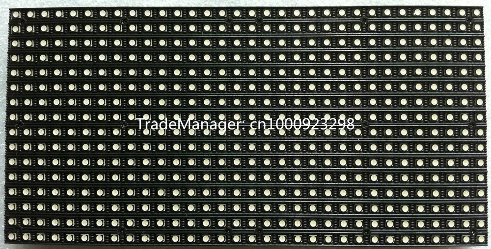 P6 комнатный SMD 3 в 1 полноцветный светодиодный модуль дисплея панели 1/8scan 192*96 мм