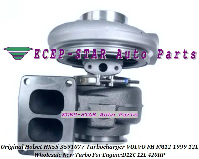 100% Новый оригинальный Турбокомпрессор Wuxi Holset HX55 3591077 для VOLVO FH12 FM12 1999 двигатель D12C