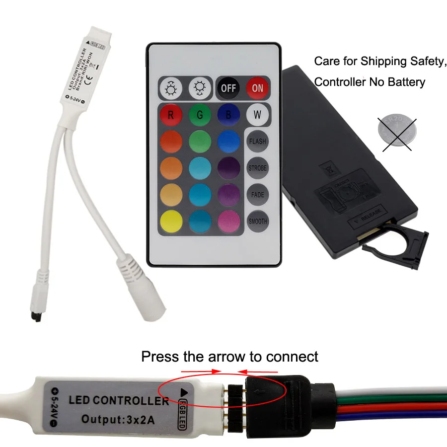 RGB Светодиодная лента светильник 3528 SMD2835 гибкая светодиодная лента водонепроницаемая лента Диодная лента 5 м 10 м 15 м 20 м RGB DC12V полосы контроллер Kti