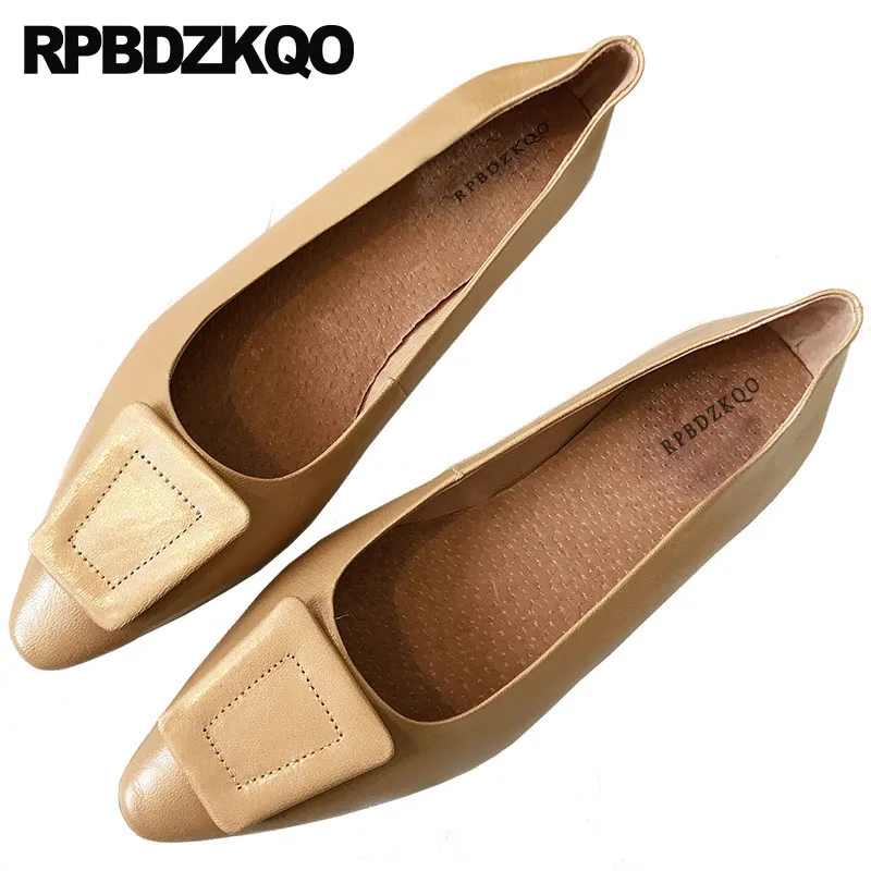 

Pointed Toe Female European Ladies Slip On Flats Work Italian 2021 Chinese Women Dress Shoes Vintage Party China Office Designer