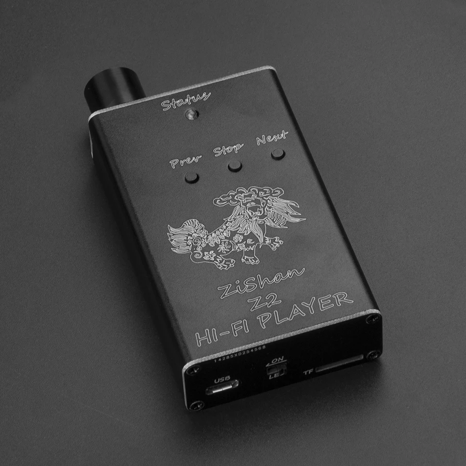 Wooeasy DIY MP3 Zishan Z2 плеер без потерь Музыкальный HiFi музыкальный Поддержка усилителя