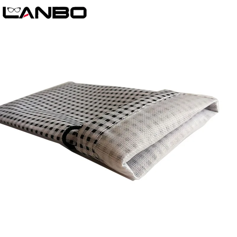 Чехол для очков LANBO 50 шт. мягкий Водонепроницаемый в белую и черную клетку оптовая