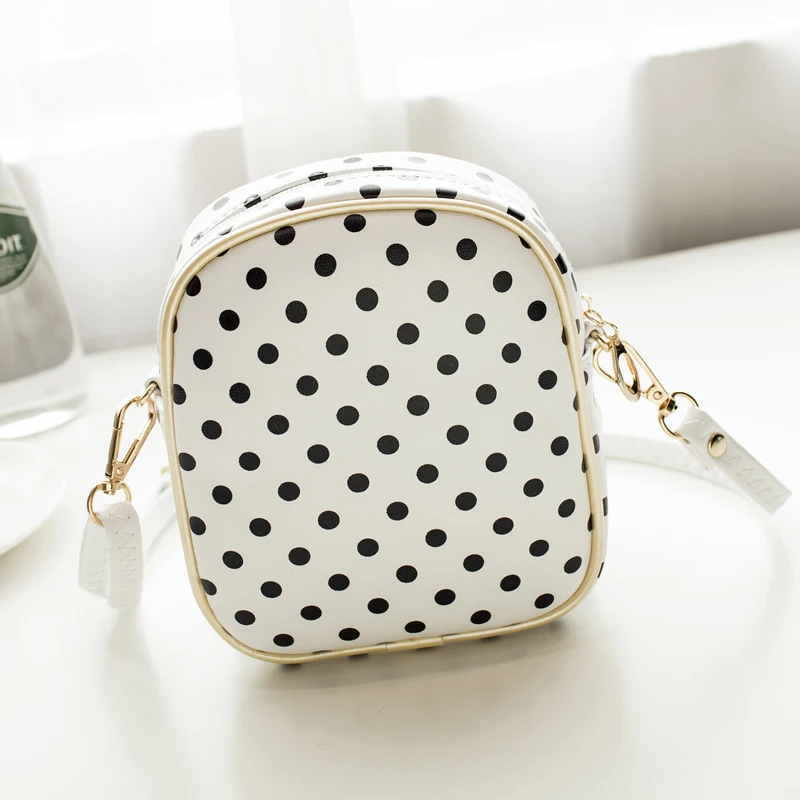 UKQLING дизайнерская сумка через плечо маленькая на для женщин сумки в горошек
