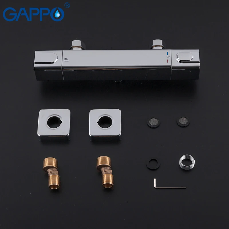GAPPO душ система термостатический Ванна Душ Краны Водопад ванна смеситель