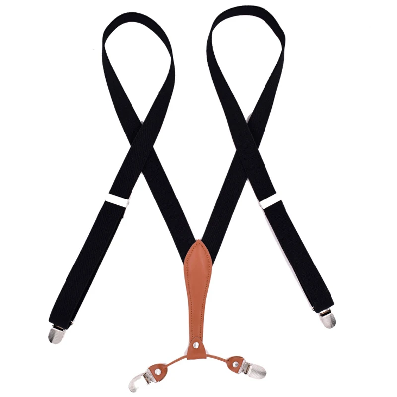 Подтяжки для девочек Эластичные подтяжки с 4 зажимами 2 5x105 см | Аксессуары одежды