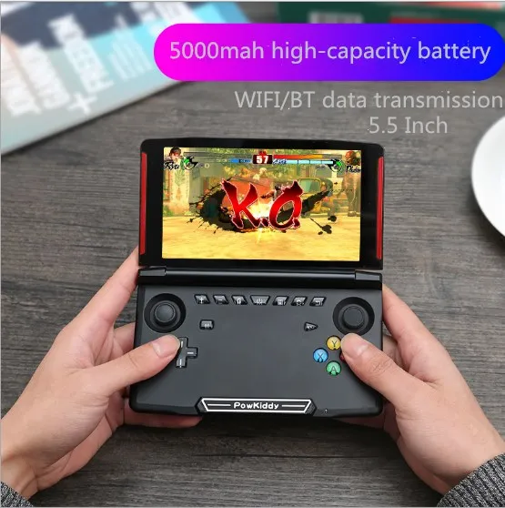 Новая игровая консоль X18 с ручкой 5000 мАч аккумулятор высокой емкости 5,5 дюйма Дискретная поддержка wifi/BT передача данных игровая консоль
