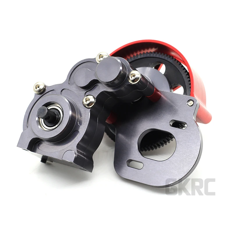 1/10 Rc автомобиль грузовик полностью металлический Собранный коробка передач Tranny