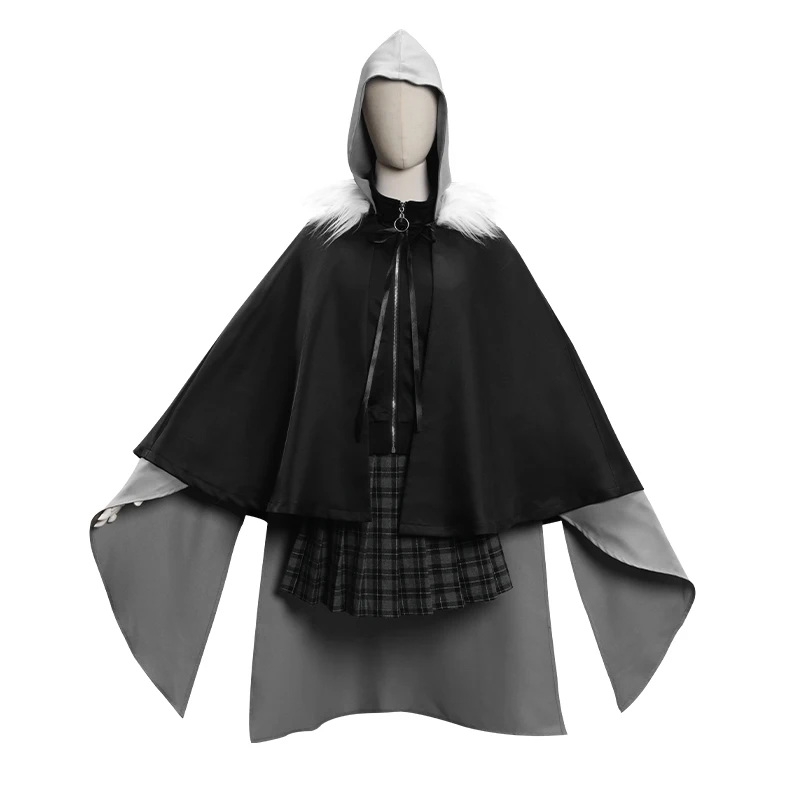 Fate FGO аниме лорд El Melloi II чехол файлы Косплей Костюм серый цвет женская униформа