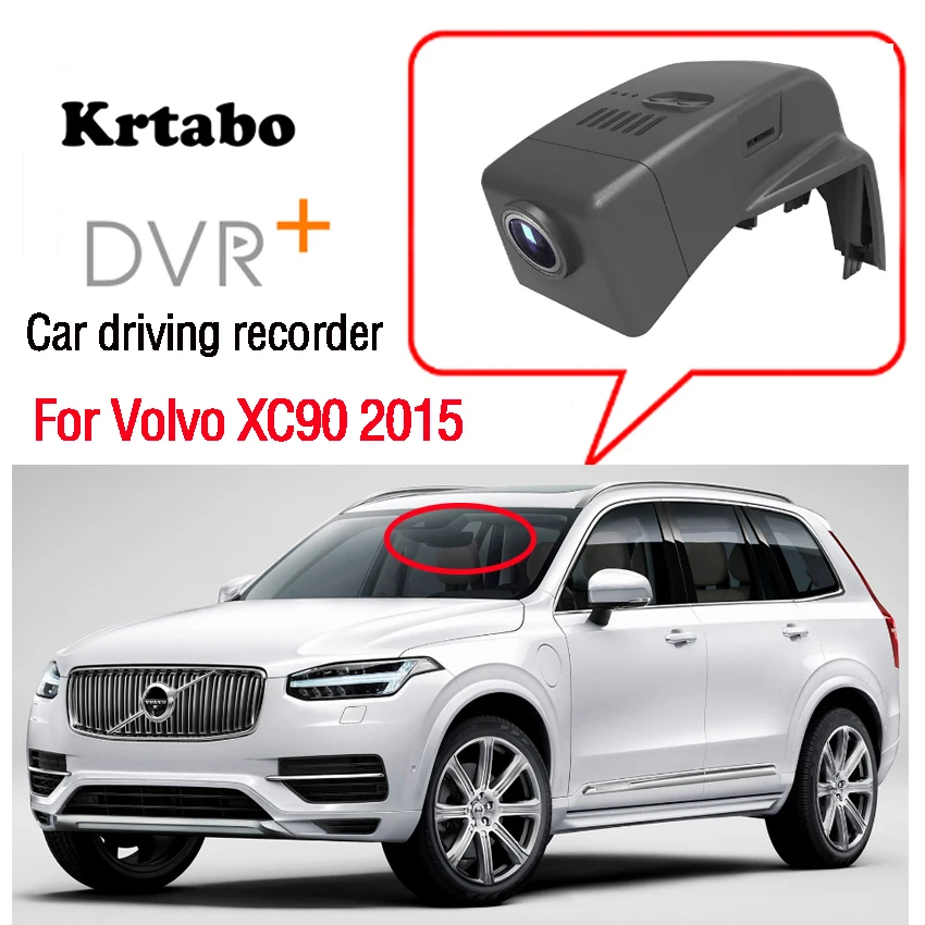 Для Volvo XC90 2014 2015 2016 2017 высокий с регистратором для путешествий автомобильный