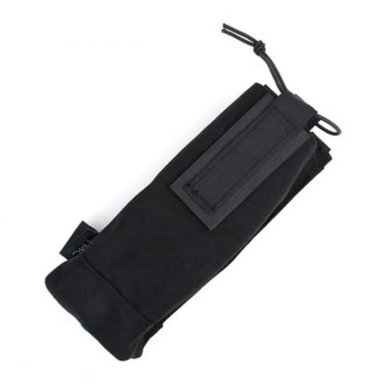 BK Открытый страйкбол TMC PRC152 радиостанция MBITR чехол для AVS жилет только BK/RG/CB тактический жилет Interphone сумка висячая сумка - Цвет: BK