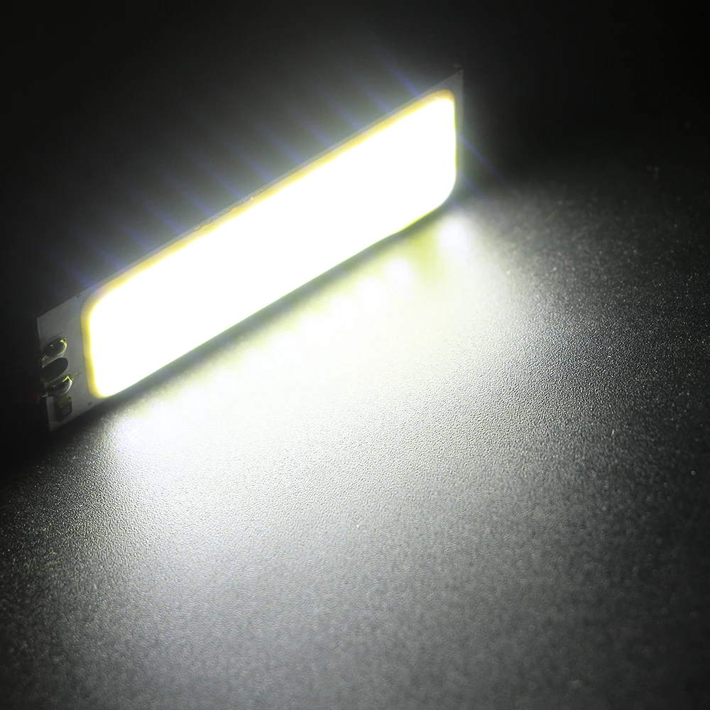 4 шт./партия 50*20 мм панель света COB 36 SMD чипов LED с Festoon + T10 Адаптеры Автомобильный