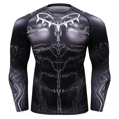 Змея Рашгард mma боксерская футболка с длинным рукавом Muay thai Gi Jiu Jitsu rashguards Топы Bjj мужские майки для кикбоксинга mma рубашка - Цвет: Style M