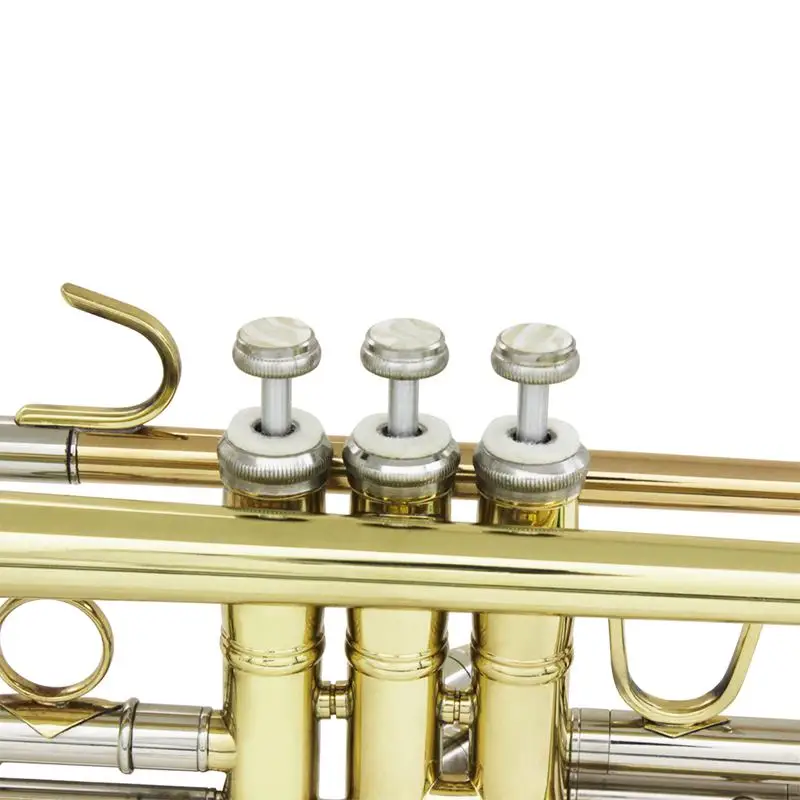 10 шт. хлопок войлочные коврики труба клавиатура для Trombone ремонт аксессуары диаметр 1,8 мм толщина 3 мм