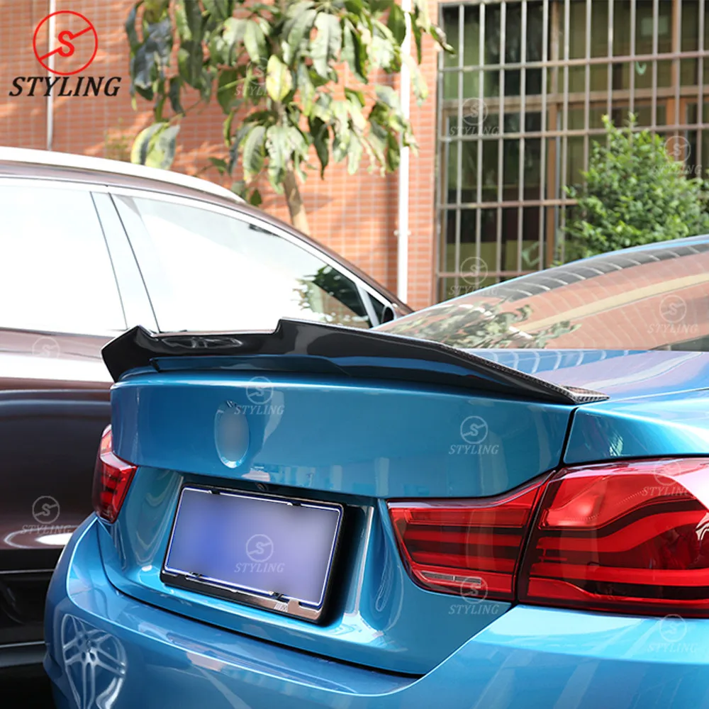 УГЛЕРОДНЫЙ спойлер F32 в стиле PSM для BMW 4 серии Купе 420I 428I 435I фотография из
