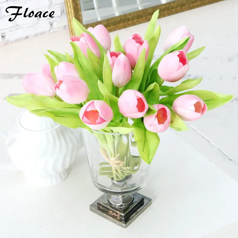 

Floace, 7 шт., реальный на ощупь, миниатюрный тюльпан, цветок для свадьбы, искусственный цветок, Шелковый цветок, украшение для дома