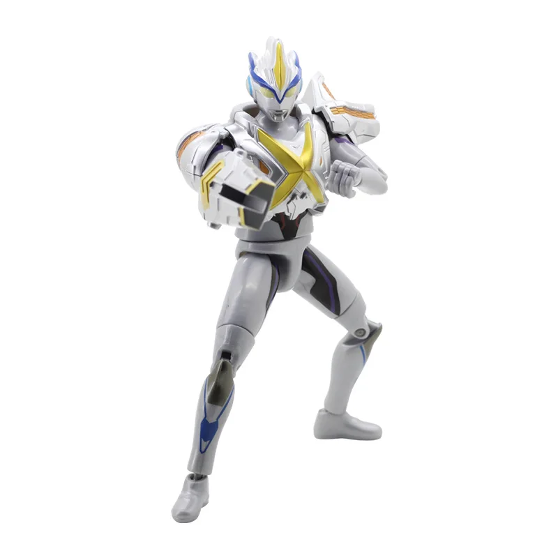 Экшн фигурки из ПВХ Ultraman Zero Ginga Tiga Dyna Cosmos 17 5 см звуковые игрушки детские