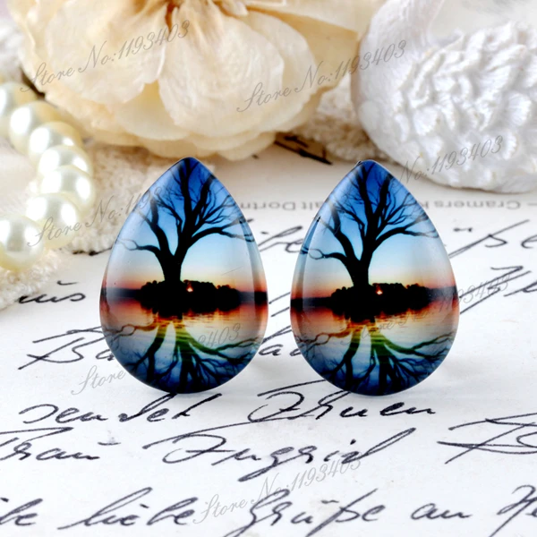 10 шт. 13x18 мм 18x25 ручная работа стеклянные бусины кабошон сделай сам для установки