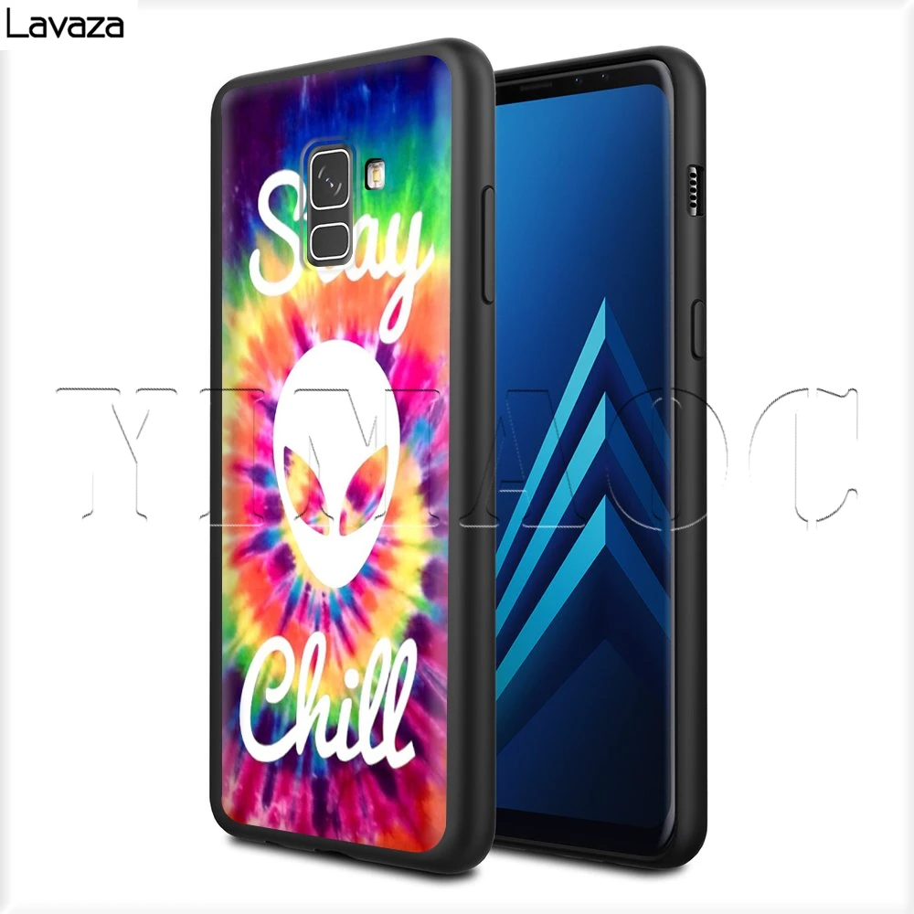 Lavaza милые животные Олень тай-дай знак мира Alien чехол для Samsung Галактики S6 S7 край J6 S8
