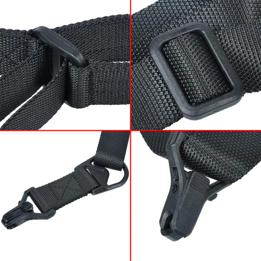 2 точки Тактический винтовочный Слинг Регулируемый Многофункциональный MS3 Охота