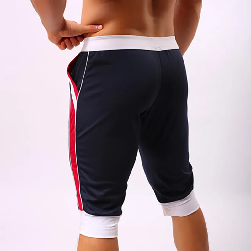 Пляжные шорты для бега мужские быстросохнущие из полиэстера сетчатые купальники