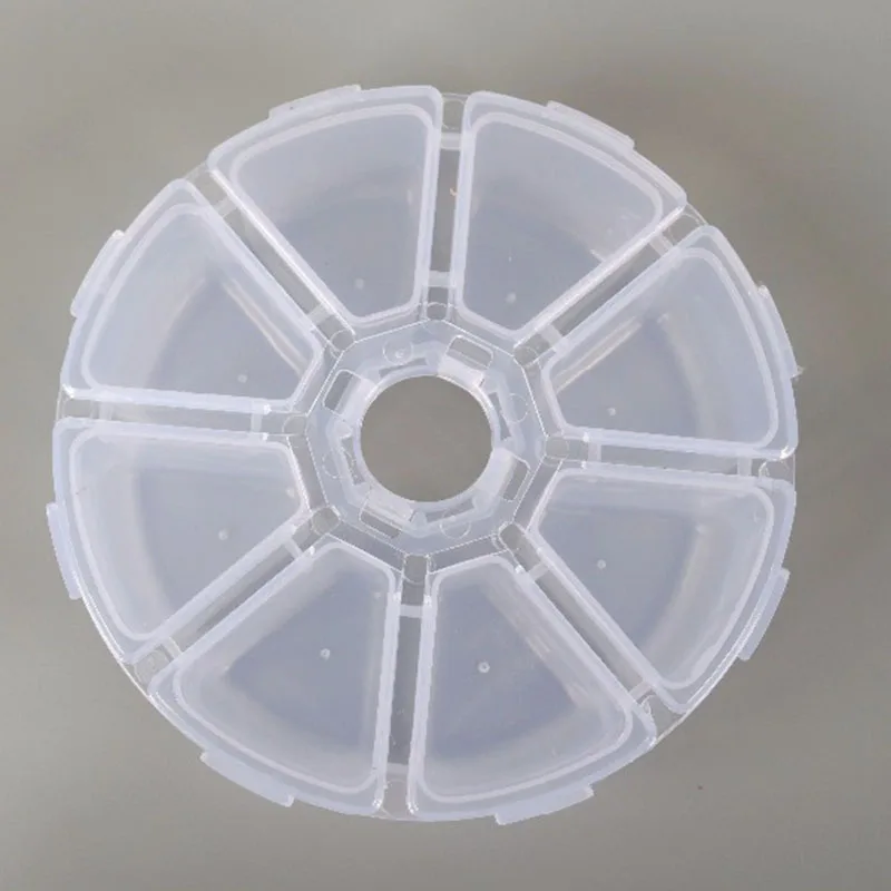 Новое поступление 8 ячеек экологически чистый пластиковый квадратный ящик для