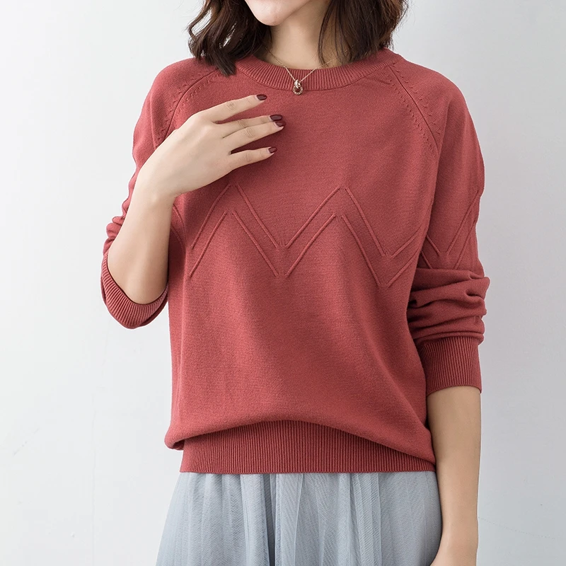 2019 Gigh Quality Cashmere Sweater Women Knit Top Winter Strong Autumn Women's Leisure Soft | Женская одежда