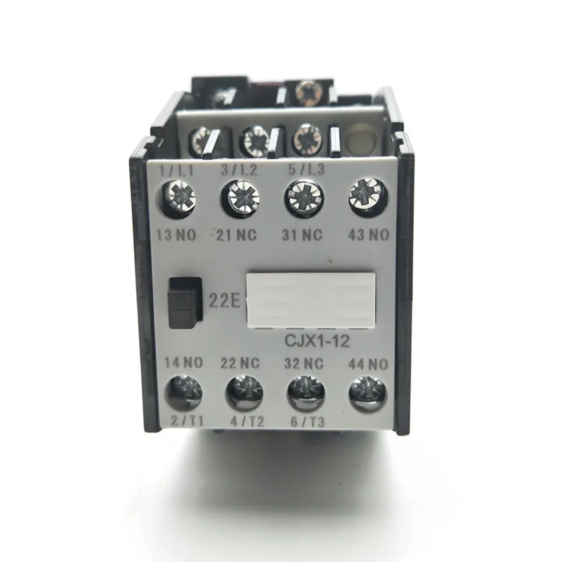 CJX1-12 AC Contactor 24V 50Hz Coil 12A 3-Phase 3-Pole 2NO + 2NC | Обустройство дома