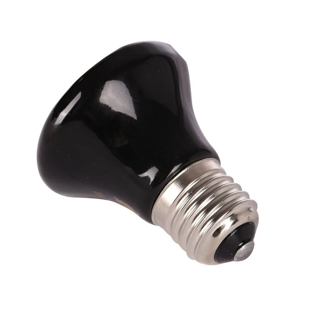 Pet Heating lamp Black Infrared Ceramic Emitter Heat Light Bulb Brooder Chickens Reptile Lamp 25W 50W 75W 100W 220-240V | Дом и сад