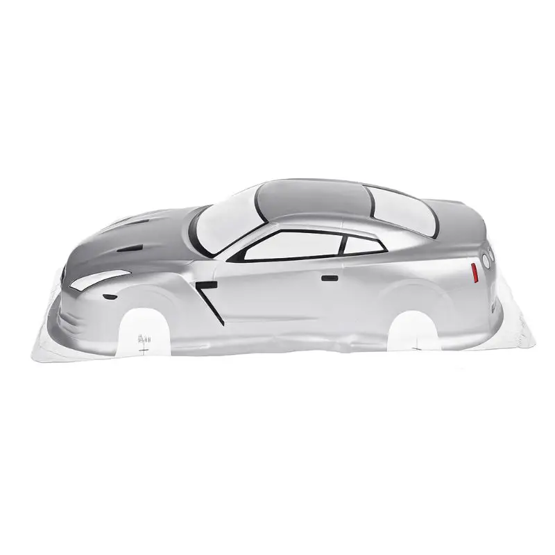 HSP 1/10 RC автомобиль ПВХ Оболочки NISSAN GTR35 с лампой чашки заднего крыла