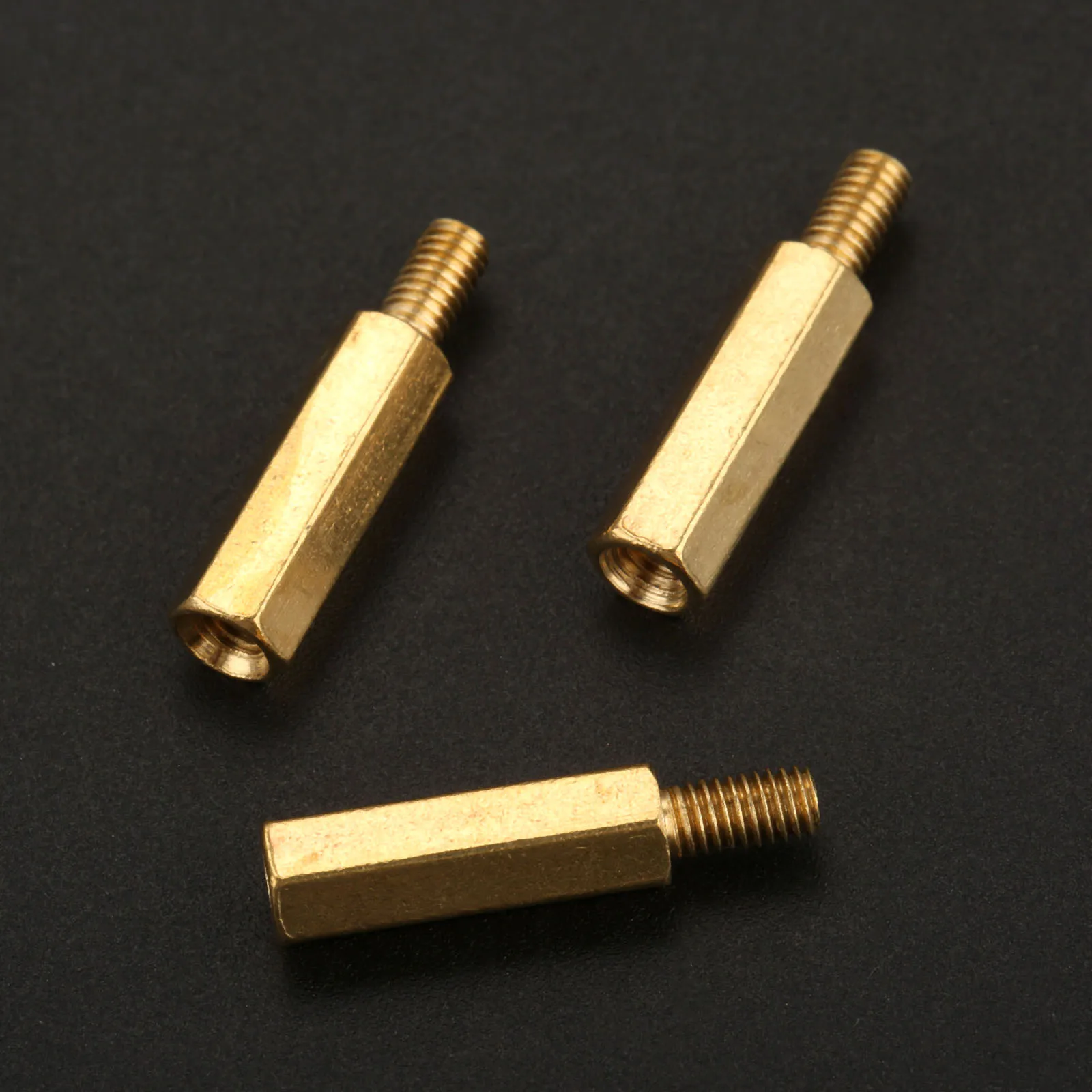 10Pcs M3 Male Hex Hexagonal Brass Pillars Standoff Spacer 12+6/15+6/20+6/25+6/30+6/35+6MM Stud Hollow | Обустройство дома