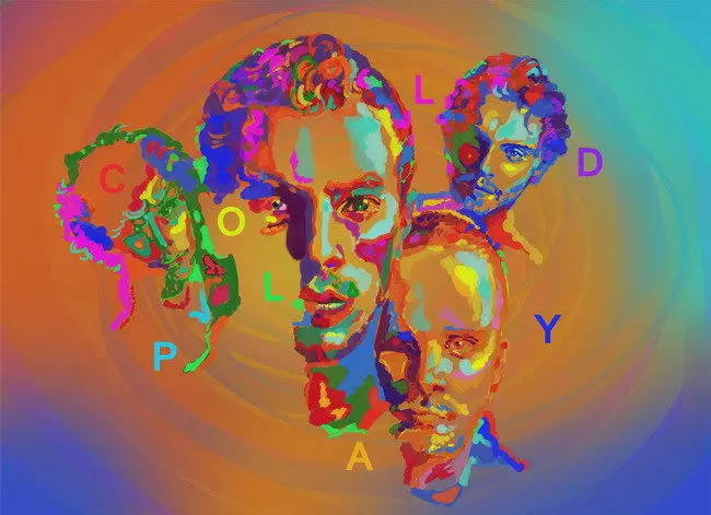 Фото 23 Coldplay рок музыки Star арт 19 &quotx 14" Афиша|art poster|music artposter art |