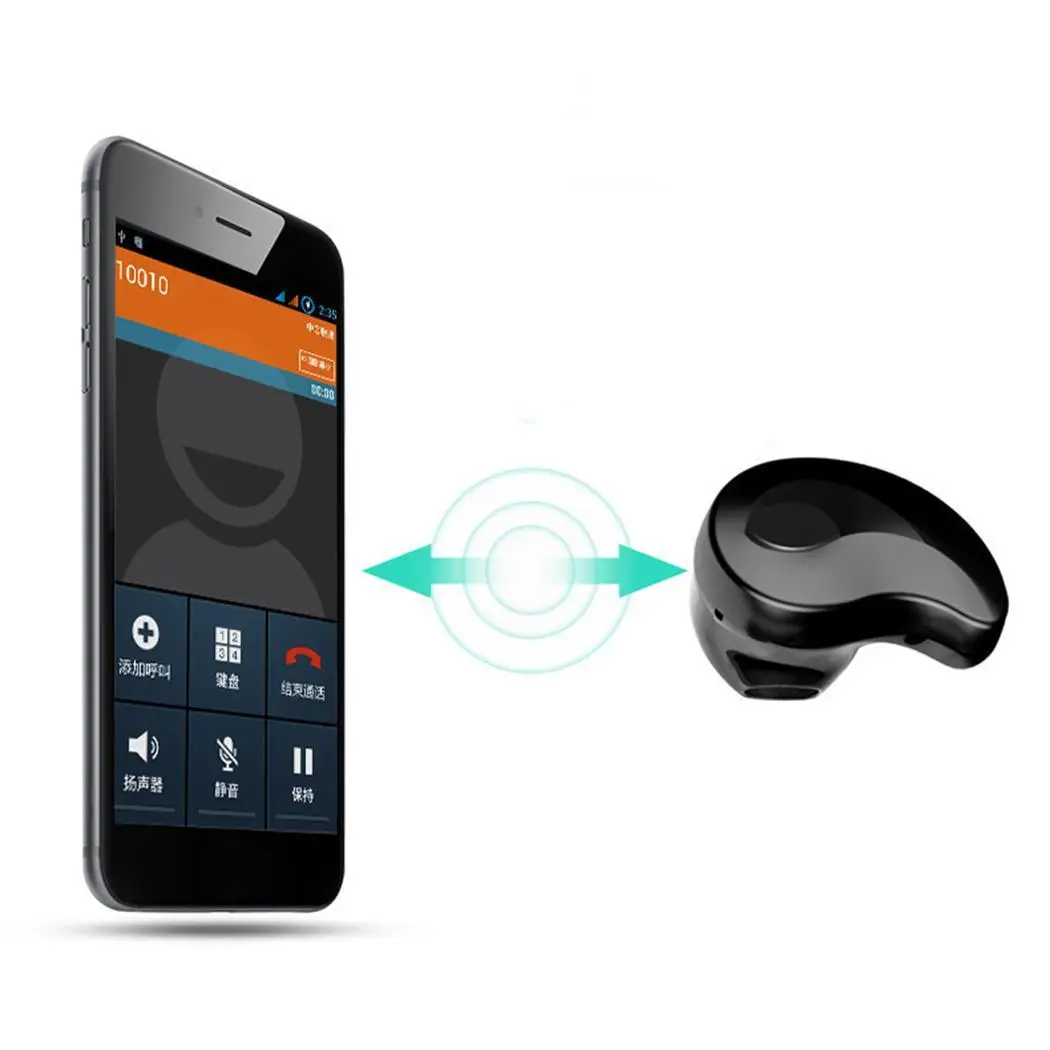 Мини стерео Bluetooth 4 1 беспроводные наушники 10 метров в ухо гарнитура повседневные