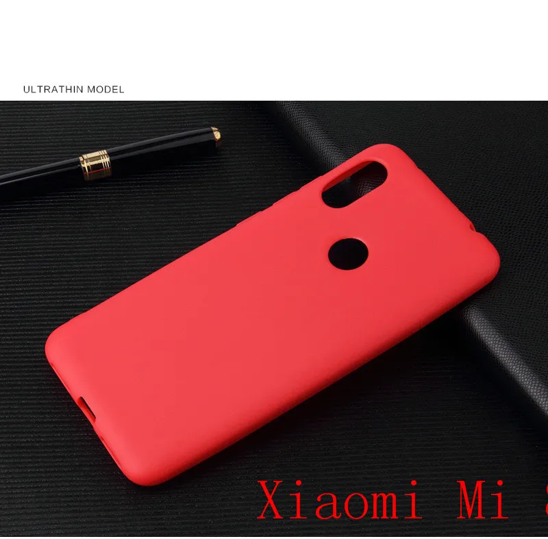 Роскошный Ультратонкий силиконовый чехол Xiaomi Mi 8 SE матовый мягкий из ТПУ для