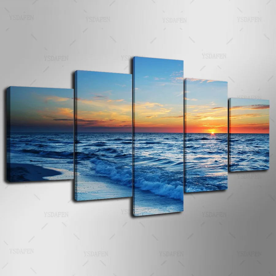 

HD Printed Painting Canvas Printing Seascape painting Room decor print poster picture canvas Framed Art HG-095