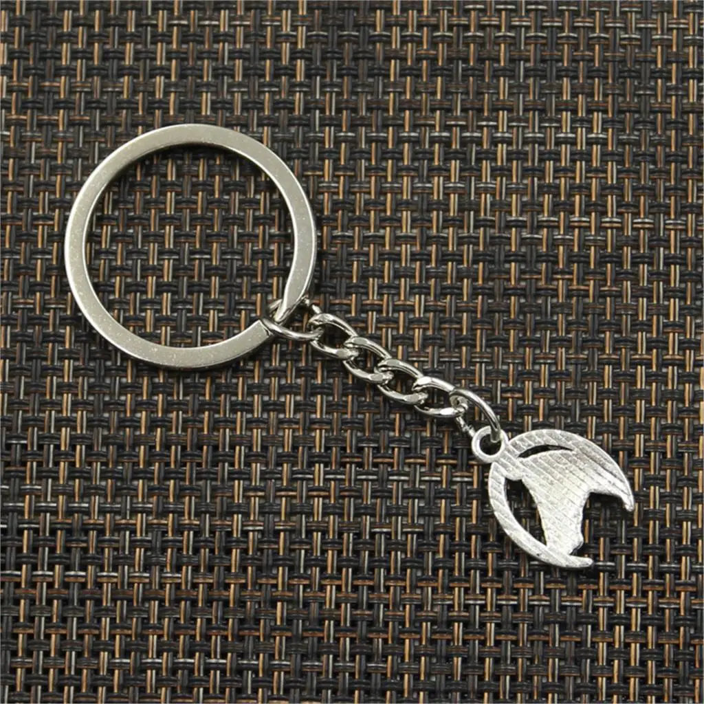 Новая мода мужской 30 мм брелок DIY металлический держатель цепь голова лошади в