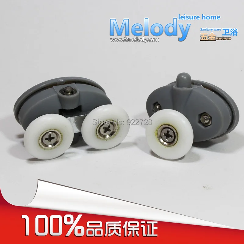 

Me-005TD+BS Bath room sliding dougle & single Nylon cabin wheels shower screen Door Rollers accessories fittings