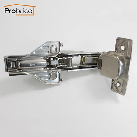 Probrico 135/165 градусов комбинированная петля для шкафа мебель полное наложение скрытый шкаф дверная петля