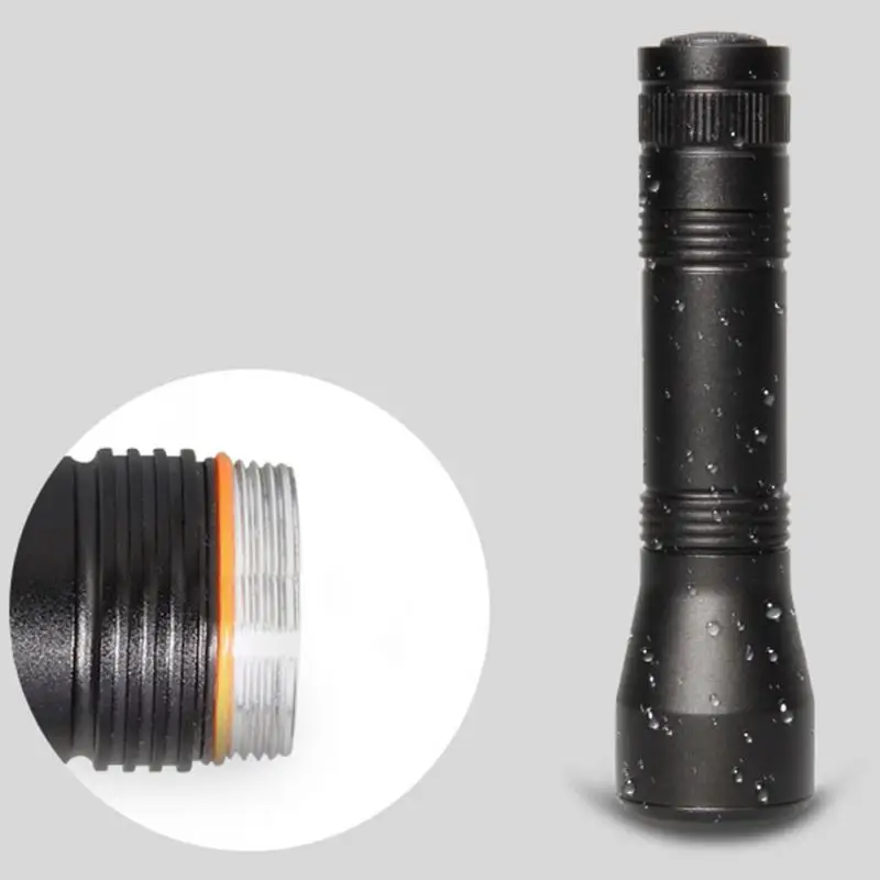 Portable Mini LED Waterproof Torch Flashlight Light Lamp 5 Modes 18650 lithium battery Adjustable Zoom | Лампы и освещение