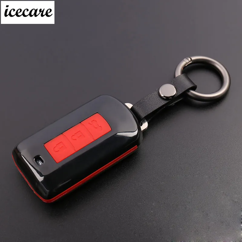 

Углеродное волокно, силиконовые автомобильные ключи, аксессуары, чехол для ключей для Mitsubishi Lancer 10 Pajero Sport L200 Asx Rvr Outlander