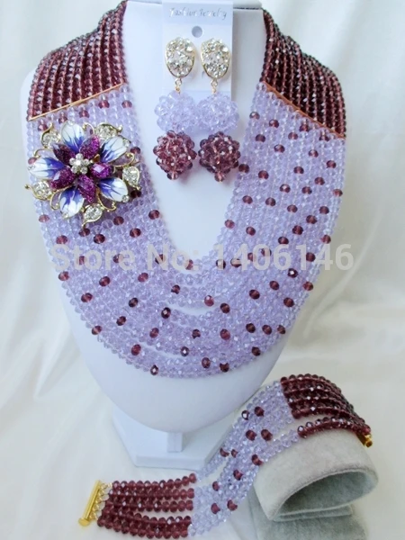 2014 реальные продажи ювелирных изделий венчания хорошо сделал фиолетовый Сирень