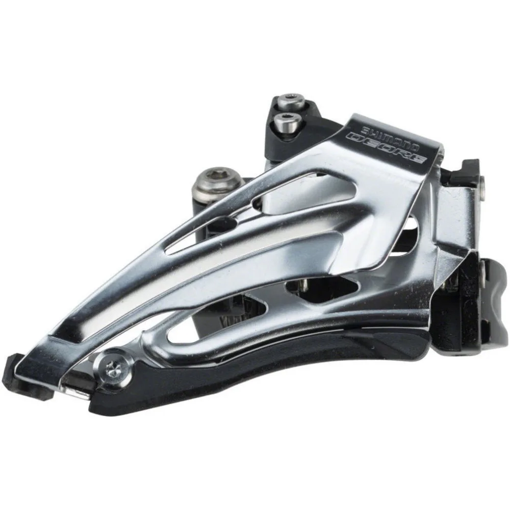 Shimano DEORE велосипедный FD-M6025 2x10-скоростной передний переключатель