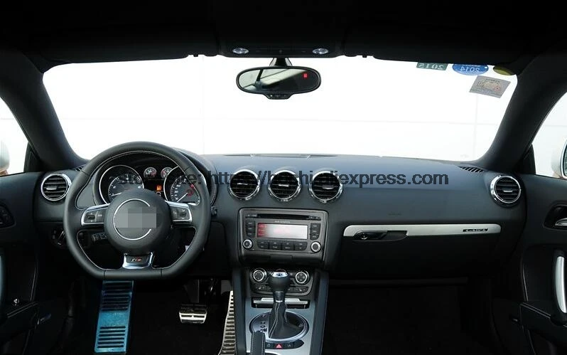 Для Audi TT TTS 2008 2014 двухслойный силикагель Приборная панель автомобиля Pad