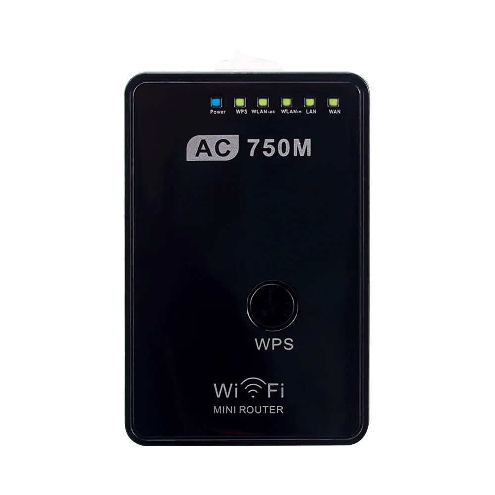 750Mbs AC750 двухдиапазонный беспроводной Wi-Fi маршрутизатор Ретранслятор расширитель усилитель 802.11AC 2,4G 5G сетевой WPS AP Wi-Fi антенна