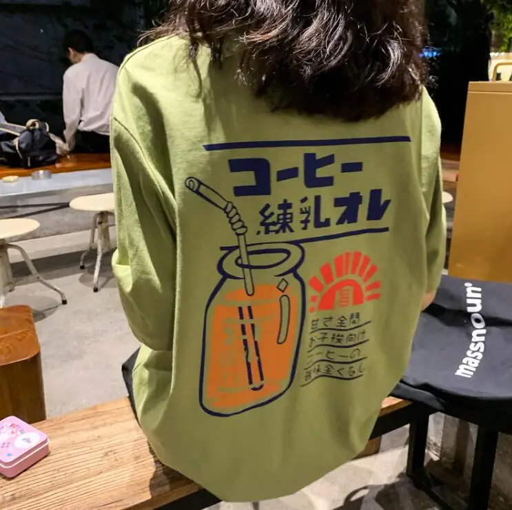 

Летняя модная женская Свободная футболка Harajuku с принтом и коротким рукавом