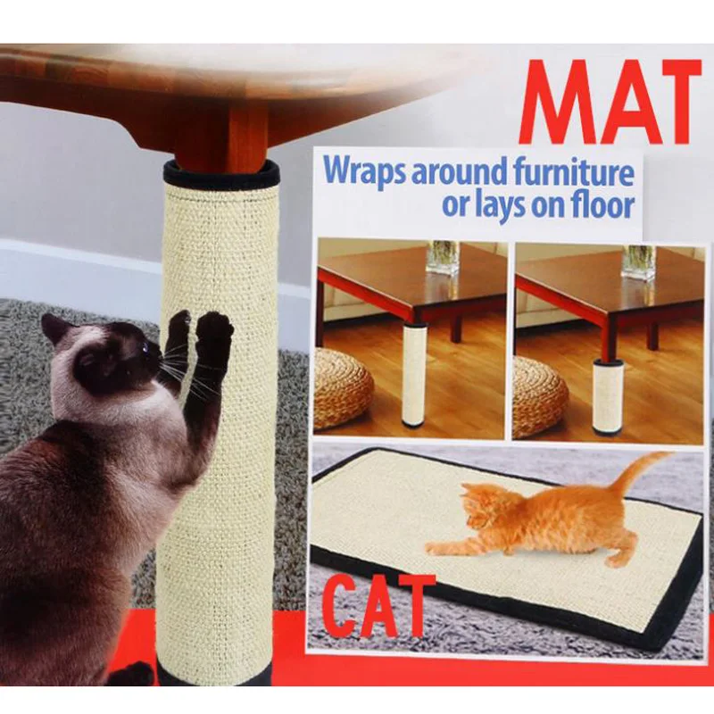 2 в 1 Когтеточка коврик для ног|wrap around|scratching postcat scratching post |